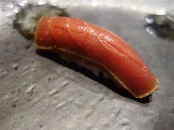 sushi of marinated tuna